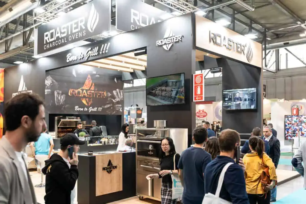 Roaster stand in Host 2023